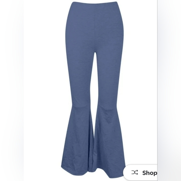 Yogalicious Lux Mia Leggings FLARED High Rise Women’s Gray Leggings Sz Small - Picture 7 of 7